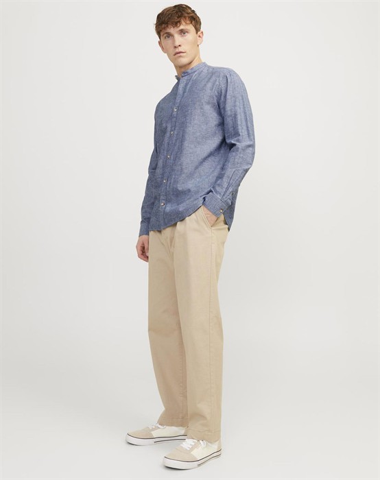 Summer Band Linen Blend Skjorte